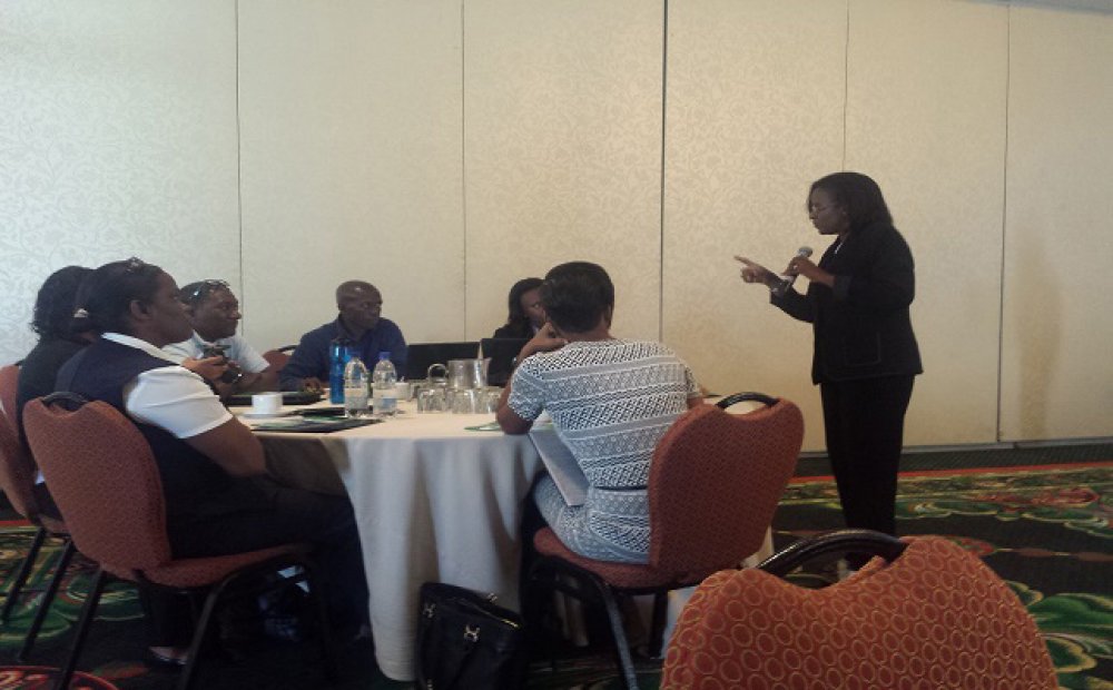 Participants at the Media Workshop