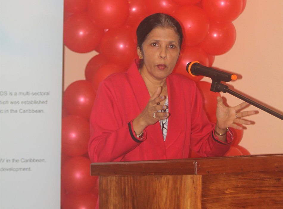 DSG Amb Manorma Soeknandan - World AIDS Day 2016 observance by the PANCAP Coordinating Unit, CARICOM Secretariat, CCS-HQ, (Thurs. 1 Dec., 2016)