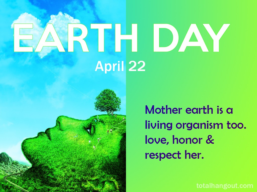 Word Eart Day Poster