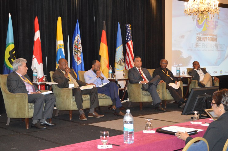 CSEF V panelists during the final discussion