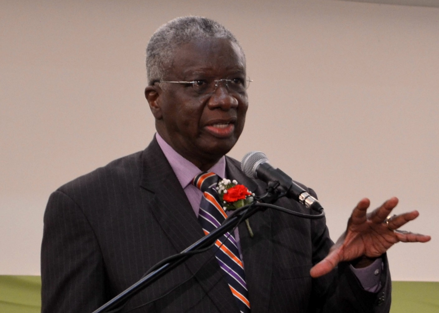 The Rt. Hon. Freundel Stuart, Q.C., M.P. Prime Minister Of Barbados