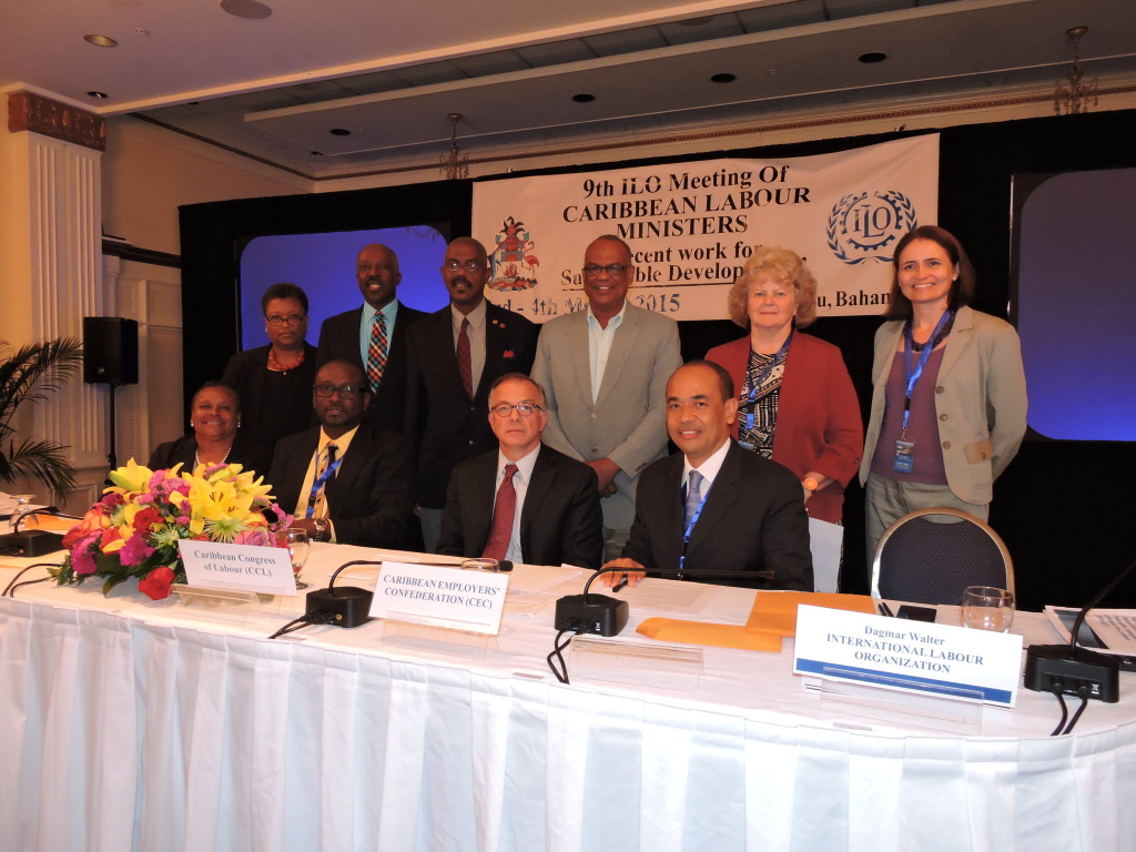 Officials at the signing ceremony