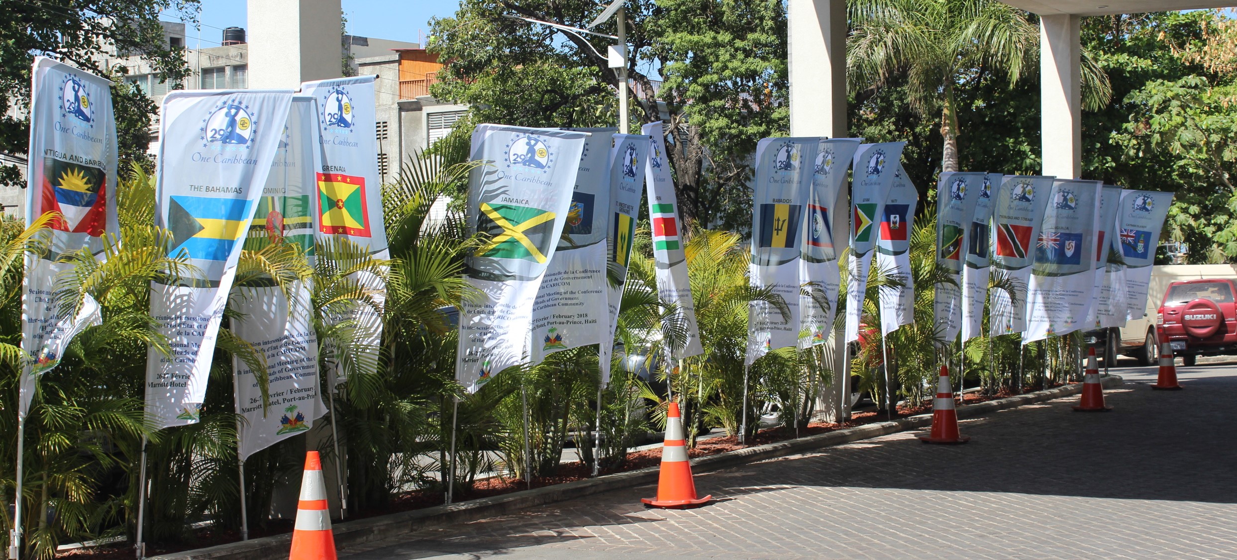 Welcome Banners at the Meeting venue