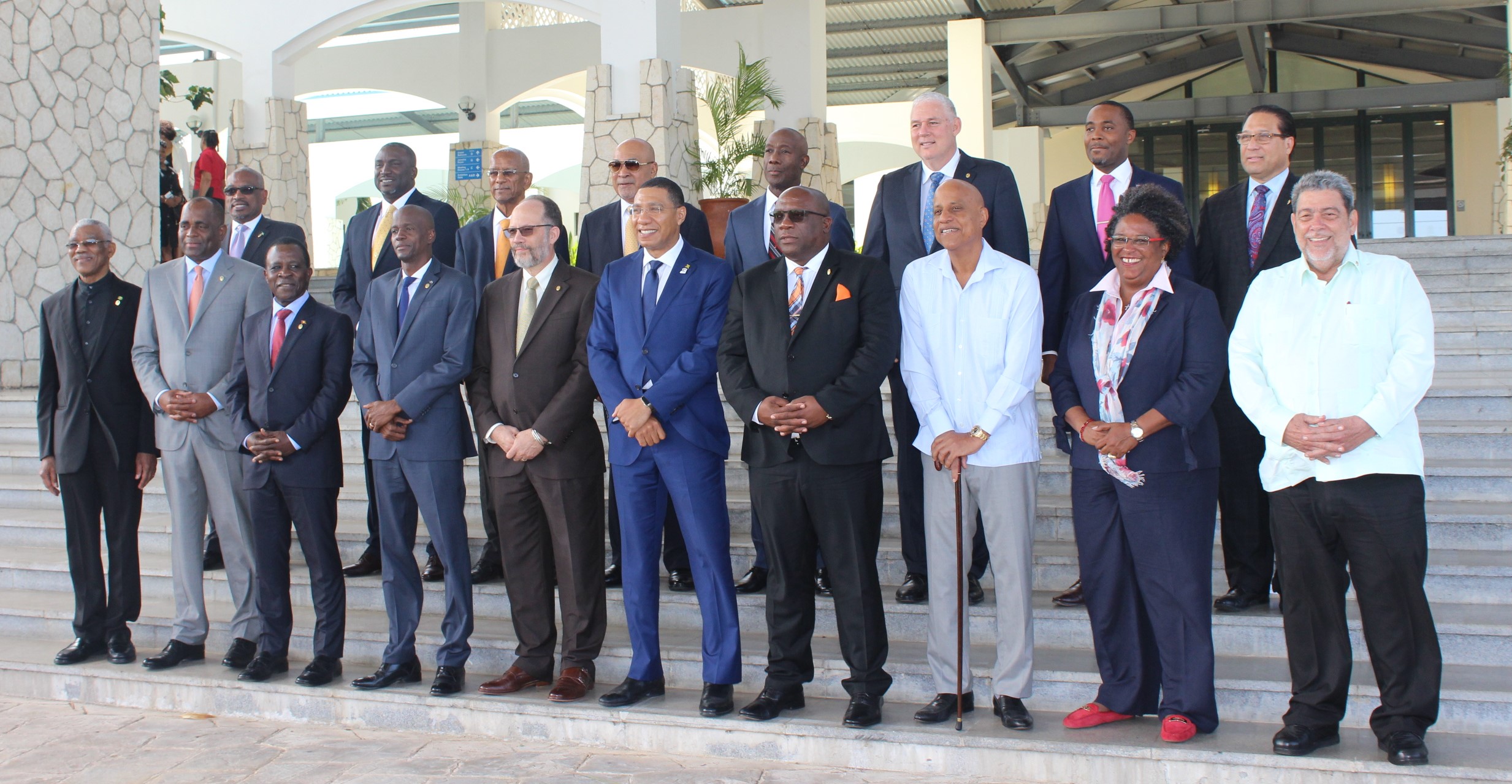 CARICOM Heads at the 39th Regular Meeting, Montego Bay, Jamaica