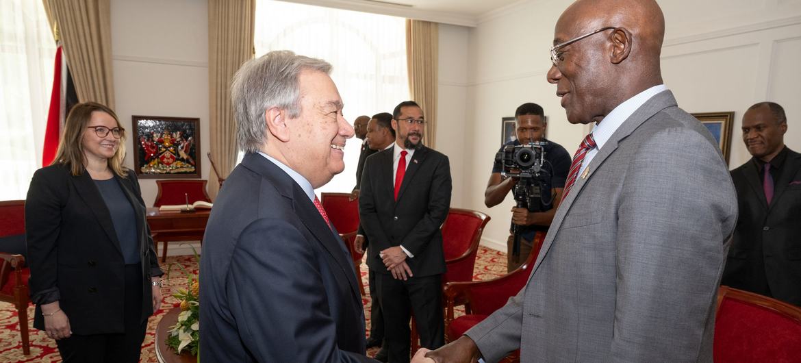unsg-keith rowley