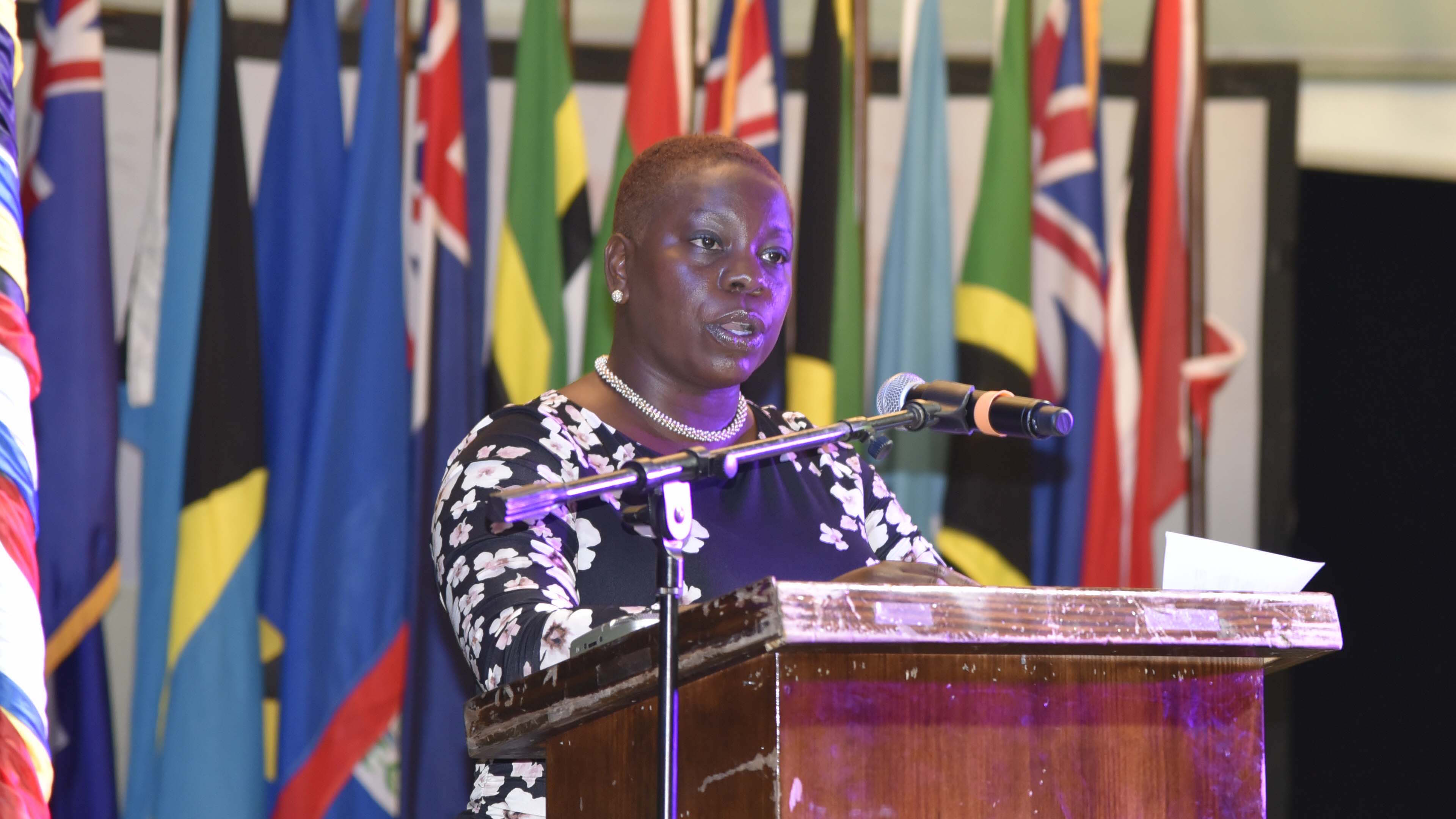 Honourable Samantha Marshall Minister of Social Transformation, Human Resource Development, Gender and Youth Affairs