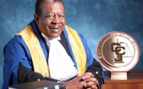 President of the Caribbean Court of Justice (CCJ) Rt. Hon. Sir Denis Byron
