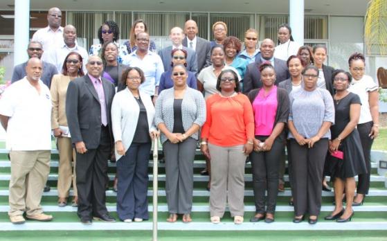 Representatives from from 13 of CDEMA&rsquo;s 18 Participating States met at CDB to discuss the new guidelines and procedures