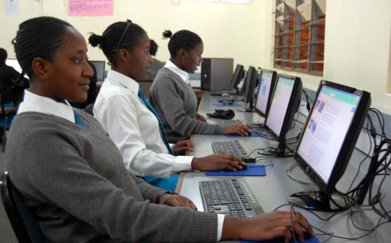 Students in Grenada are preparing to take their CXC exams by computer.