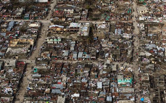 Aftermath of Huricane Matthew in Haiti (credit Getty Images)