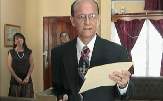 Honourable Sir Manuel Sosa, President of the Court of Appeal of Belize