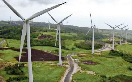 Wigton Wind Farm (Photo via Jamaica Gleaner)